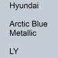 Preview: Hyundai, Arctic Blue Metallic, LY.